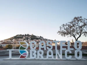 Vista sobre a cidade de Castelo Branco